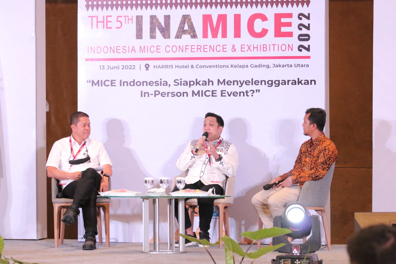 Program Studi MICE Politeknik Negeri Jakarta (PNJ) bersama Kemenparekraf menyelenggarakaN Indonesia MICE Conference and Exhibition (INAMICE)