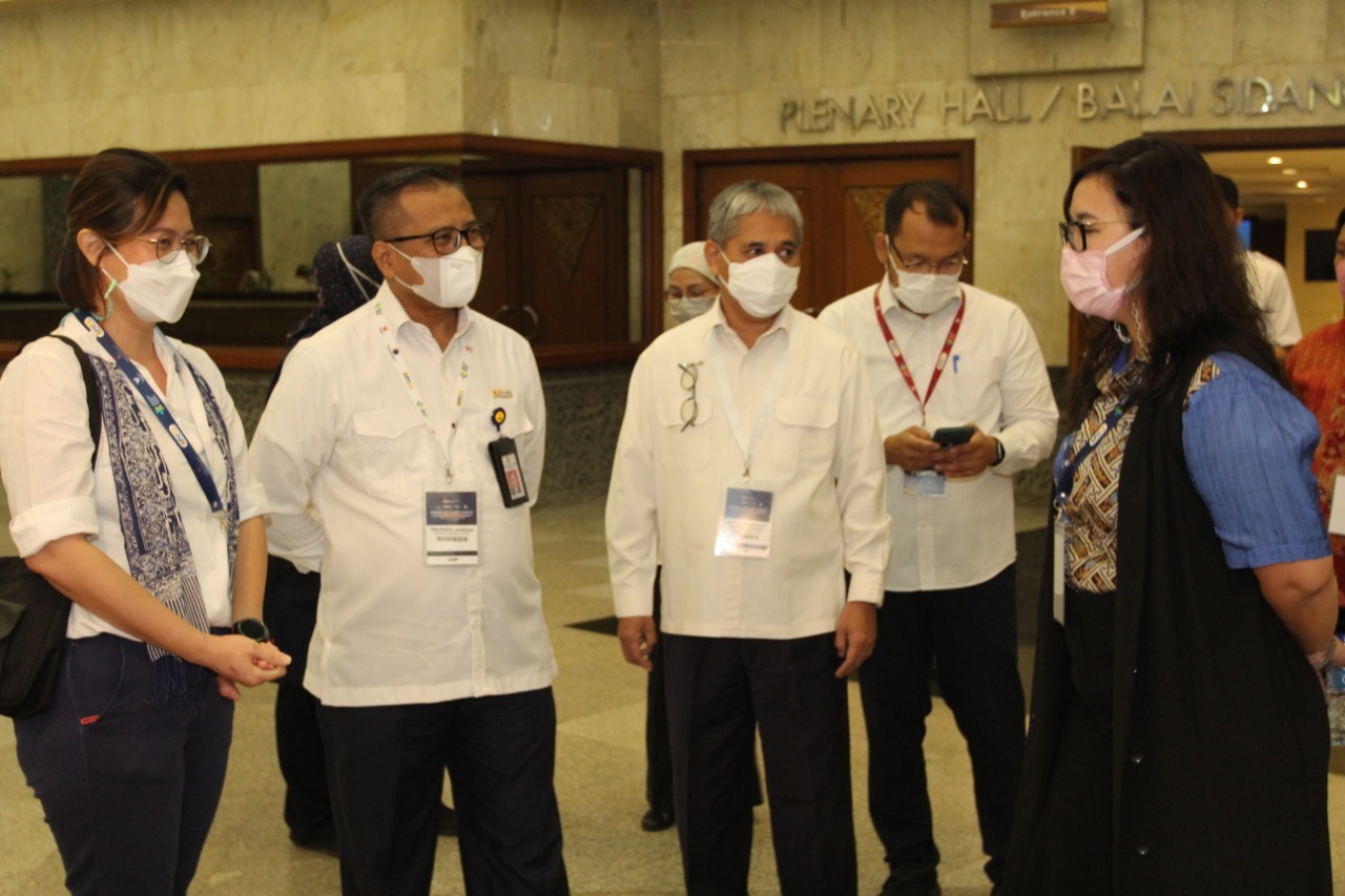 Sekjen Kementerian PUPR, Mohammad Zainal Fatah menghadiri Business Matching di Jakarta Convention Center (JCC), Jakarta