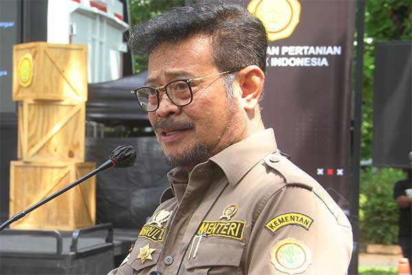 Menteri Pertanian (Mentan) Syahrul Yasin Limpo