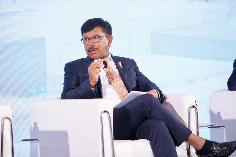 Menteri Komunikasi dan Informatika RI, Johnny G. Plate