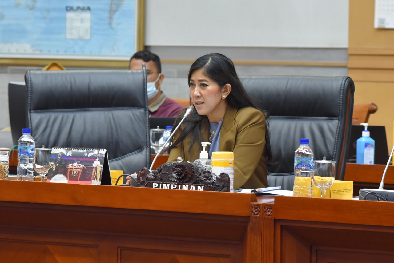  Ketua Komisi I DPR RI Meutya Hafid.