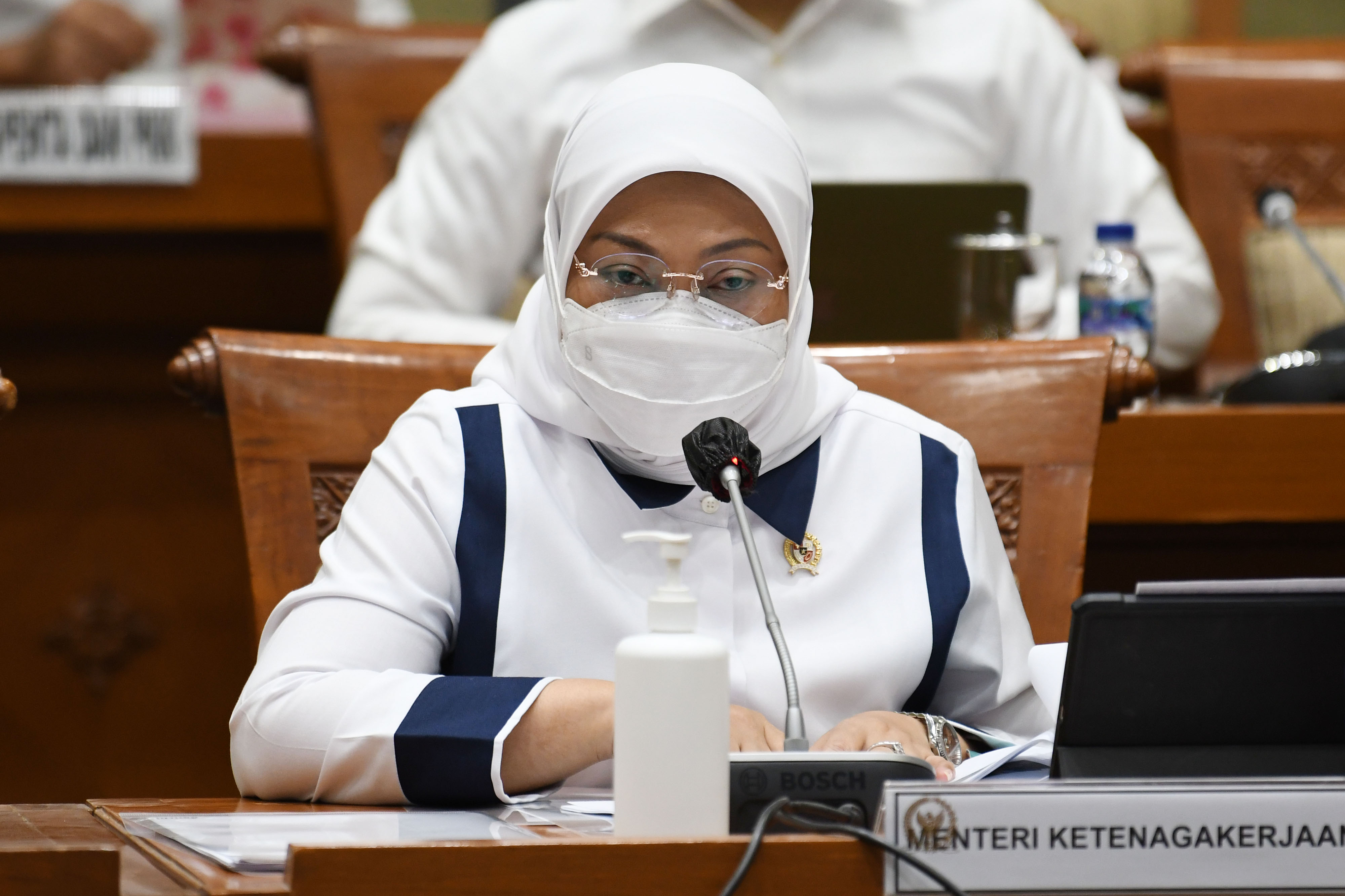 Menteri Ketenagakerjaan Ida Fauziyah 