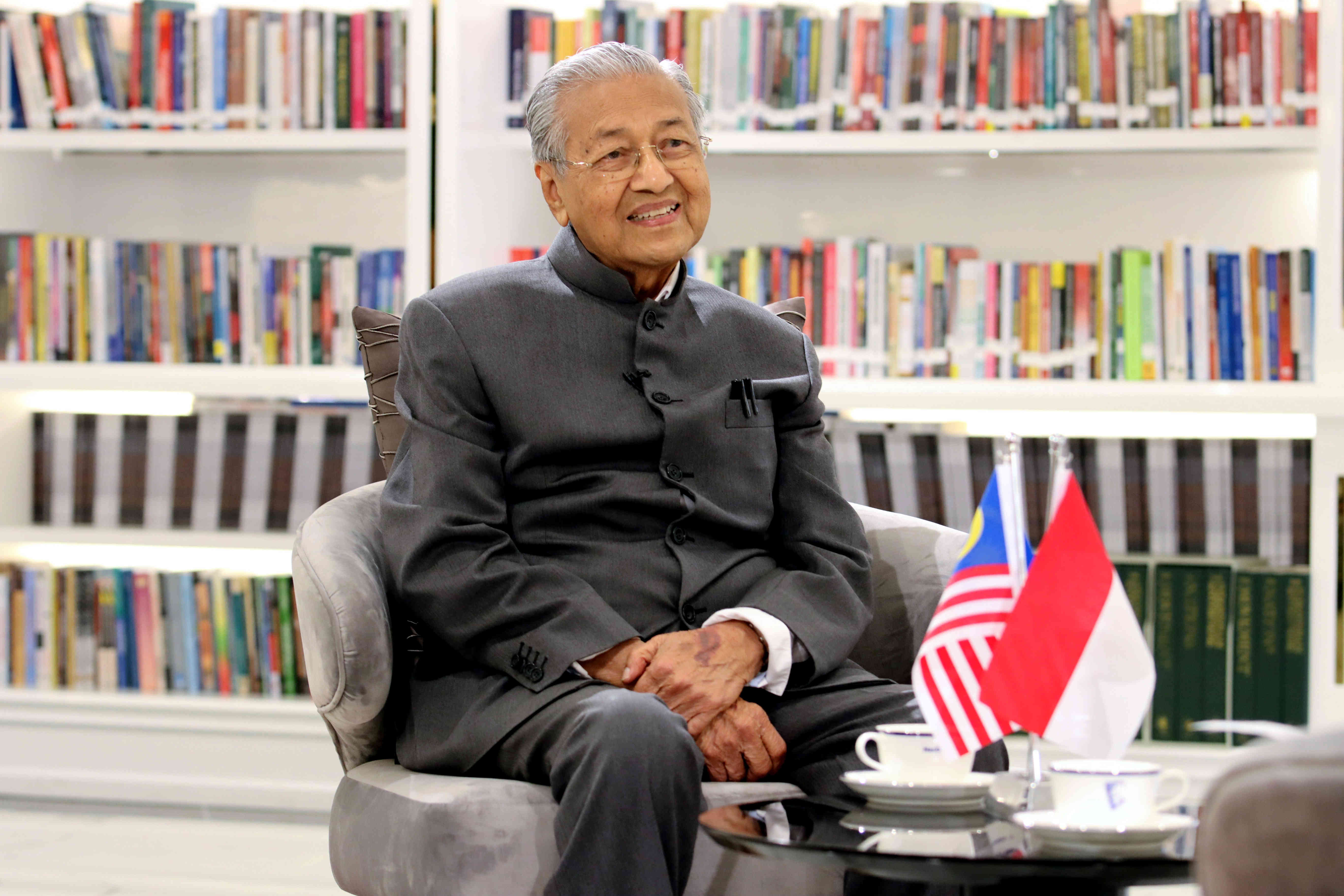 Mantan Perdana Menteri Malaysia Mahathir Mohammad