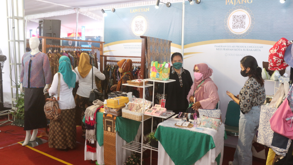Pameran yang diikuti UMKM dari 54 kelurahan di Kota Surakarta, Jawa Tengah