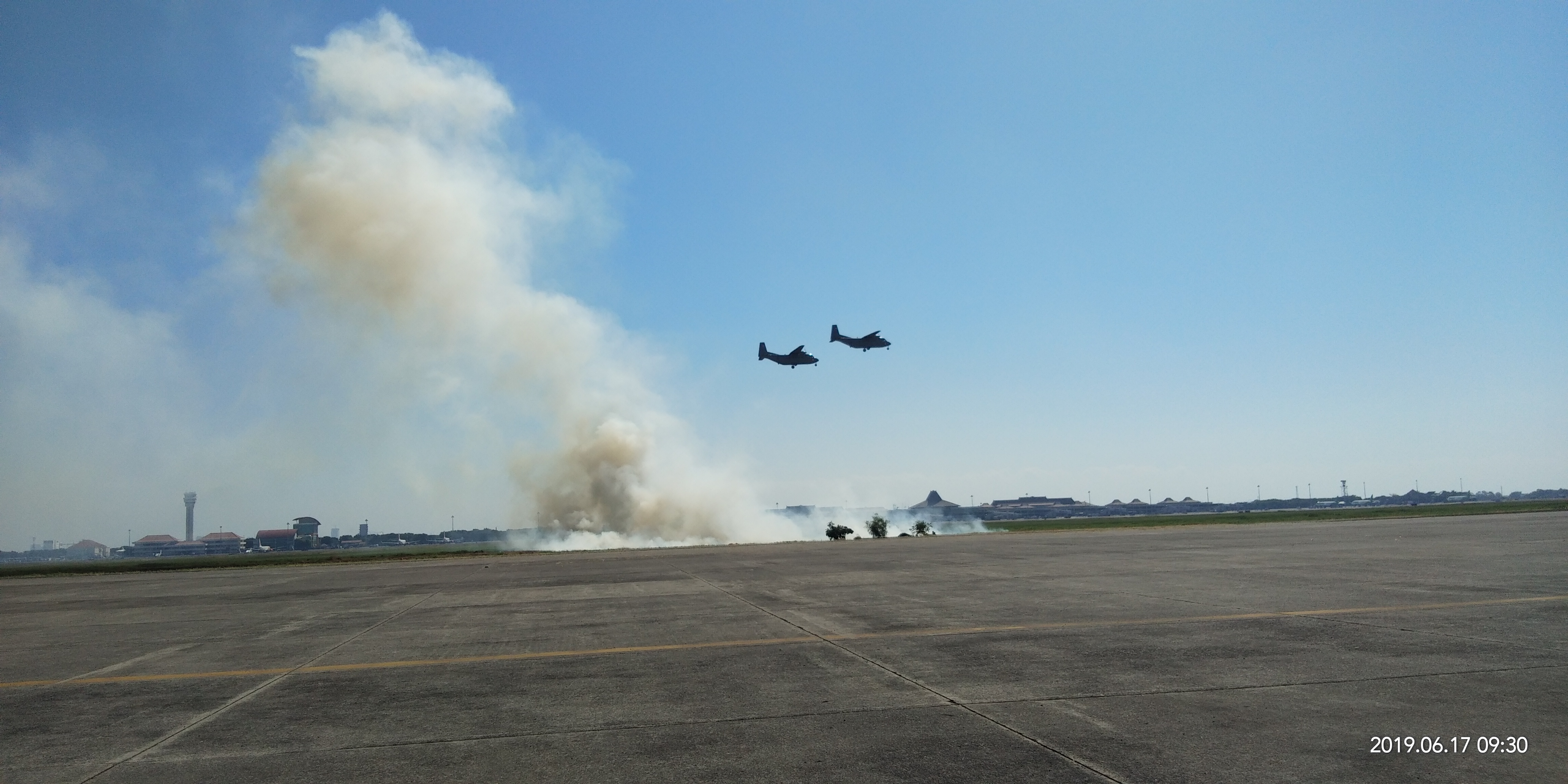 Latihan terbang pilot TNI Angkatan Udara