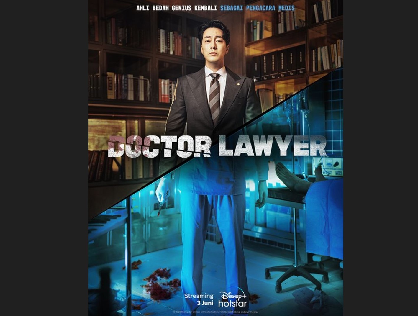 Aktor So Ji-sub dalam drama Korea Doctor Lawyer 