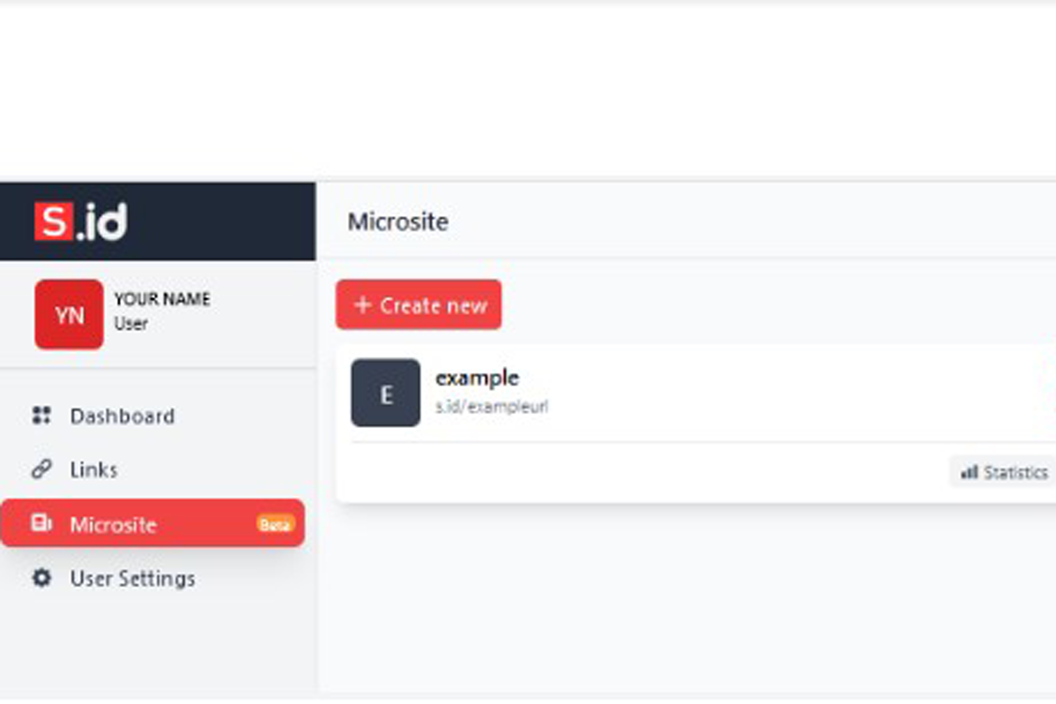 Tampilan website s.id.