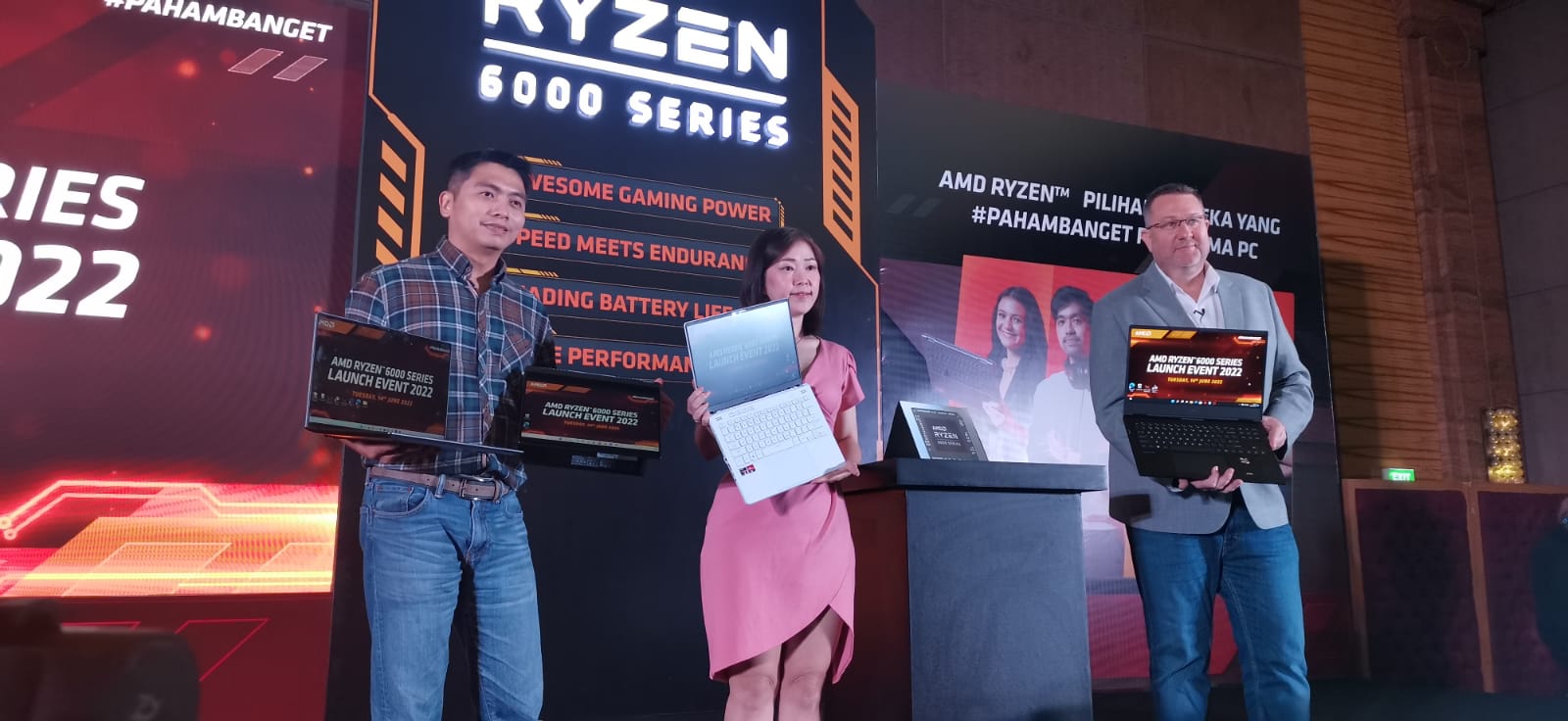 Peluncuran  AMD Ryzen™ 6000 Series, prosesor terbaru ke Indonesia di Hotel Pullman Jakarta, Selasa (14/6/2022)