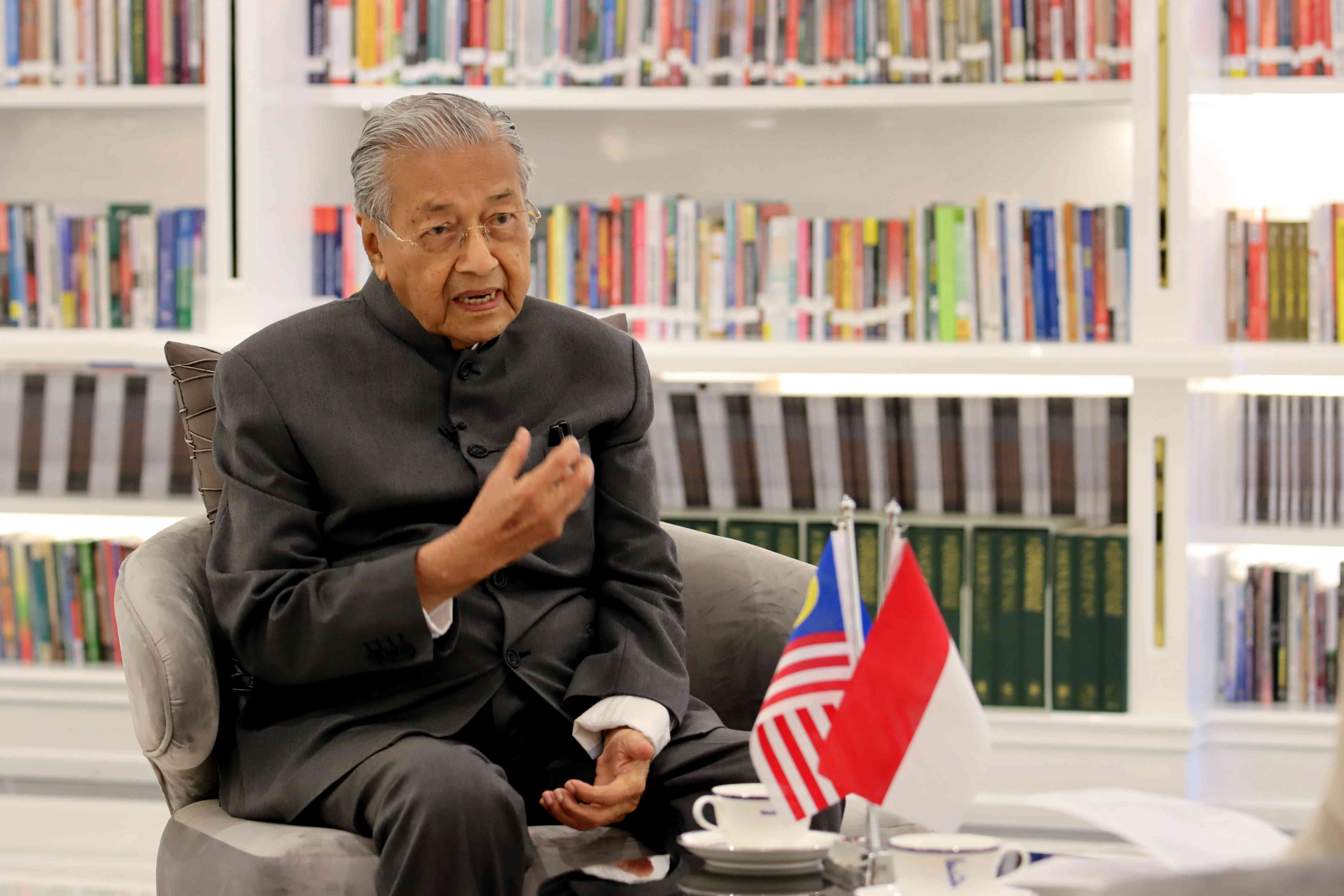 Mantan Perdana Menteri Malaysia Mahathir Mohamad