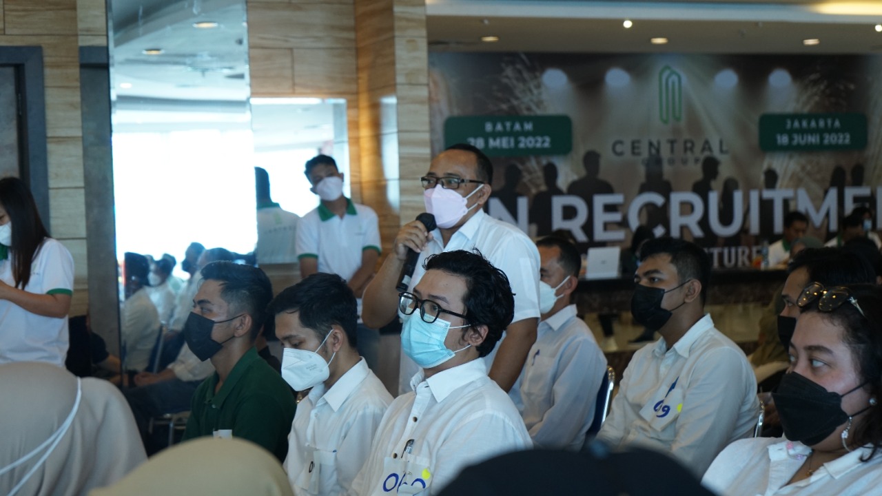 Rekrutmen masal Central Group di Jakarta