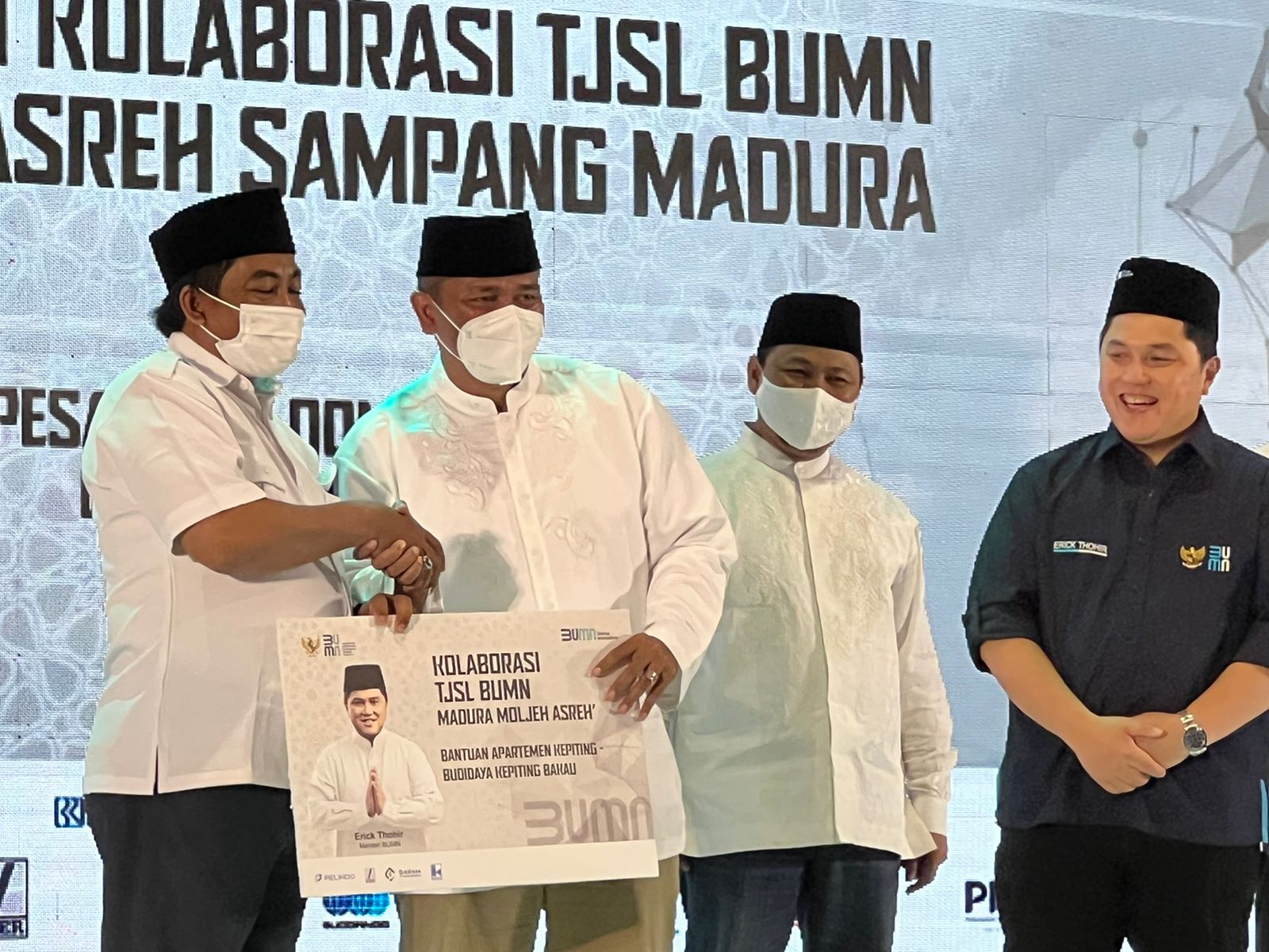 Kolaborasi 21 BUMN dalam Program Madura Moljeh Asreh.