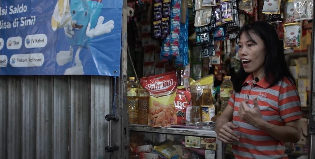 Salah satu toko kelontong Blibli Mitra yang telah gunakan fitur Pembayaran Tempo