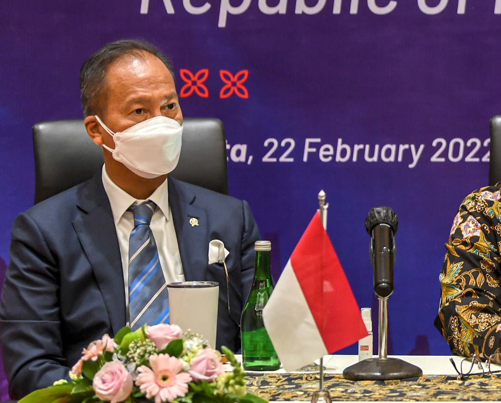 Menteri Perindustrian Agus Gumiwang Kartasasmita.