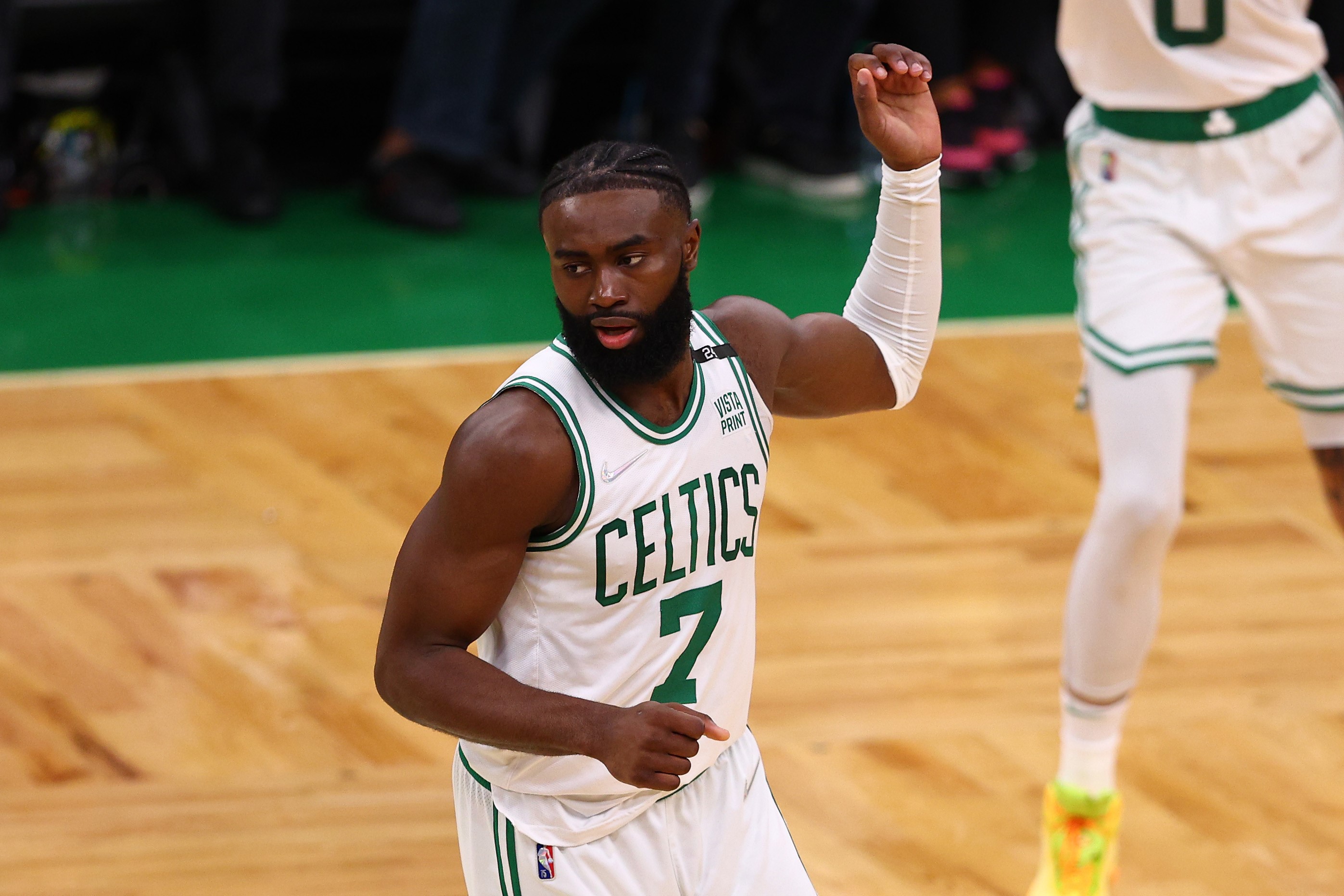 Pemain Boston Celtics Jaylen Brown