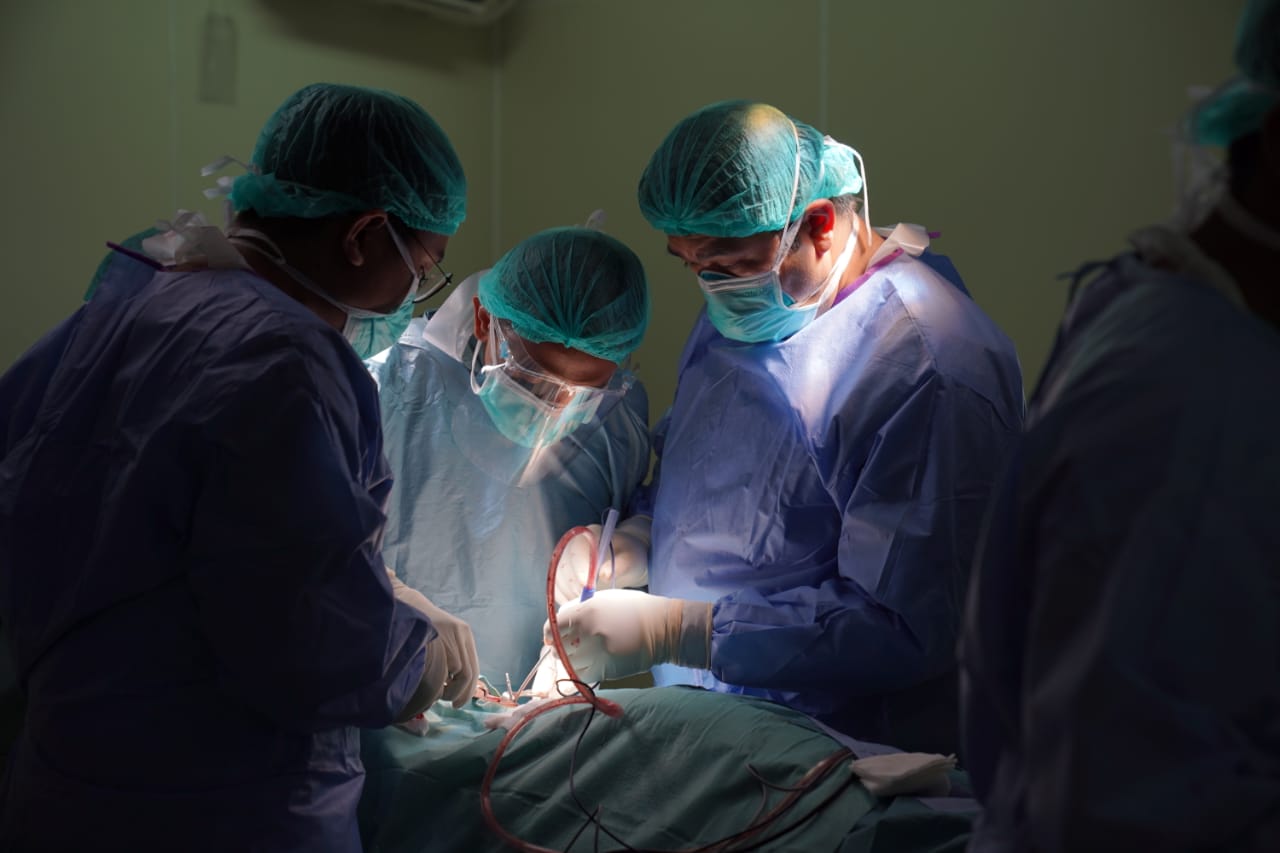 Layanan kesehatan yang dilakukan PABOI di RSUD Jayapura berupa penanganan pasien