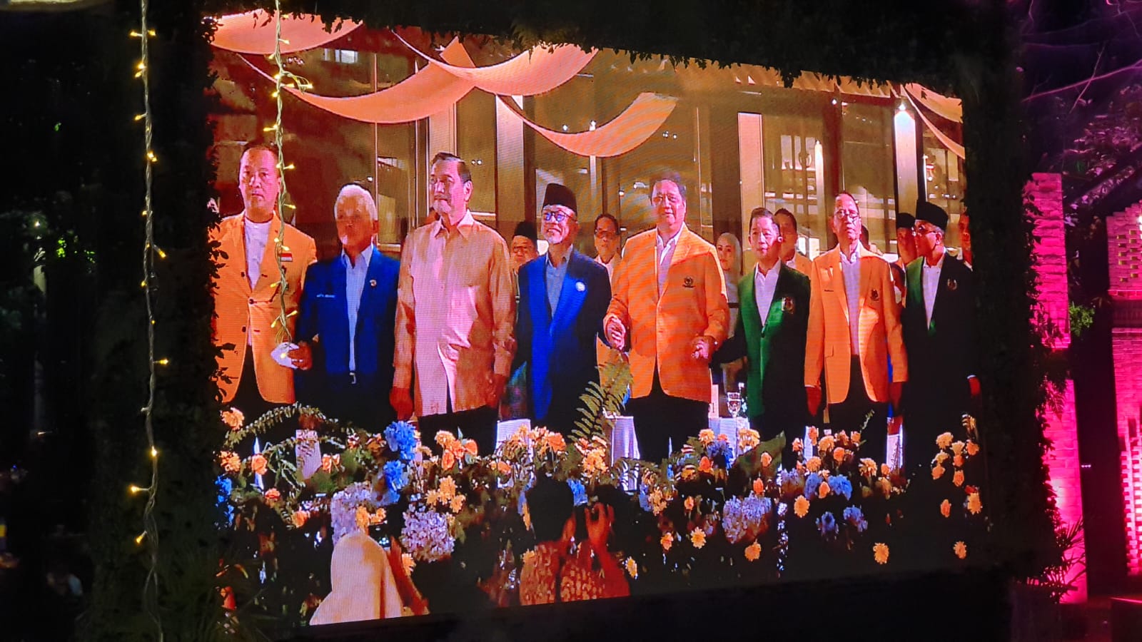 Luhut hingga Airlangga Hadiri Silaturahim Nasional KIB