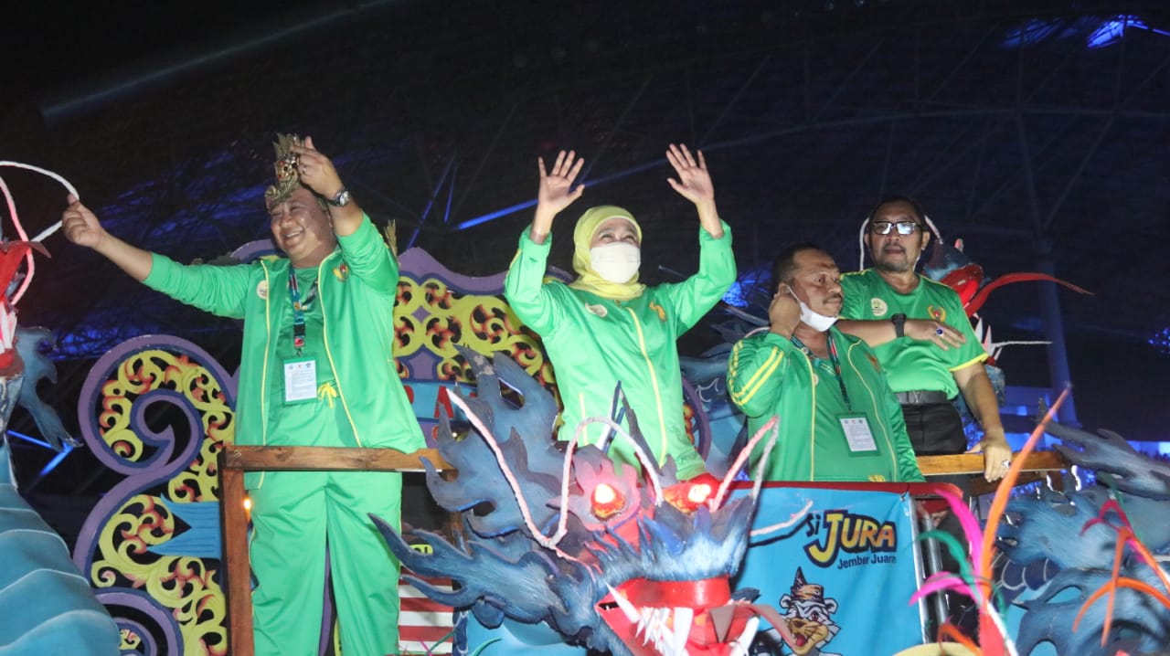 Pemprov Patut Diacungi Jempol, Pembukaan Porprov Jatim VII 2022 Berlangsung Meriah 
