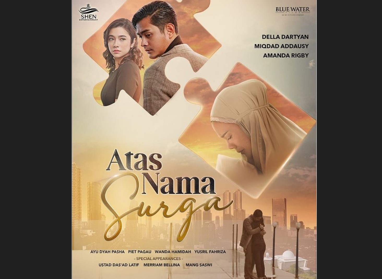 Poster film Atas Nama Surga