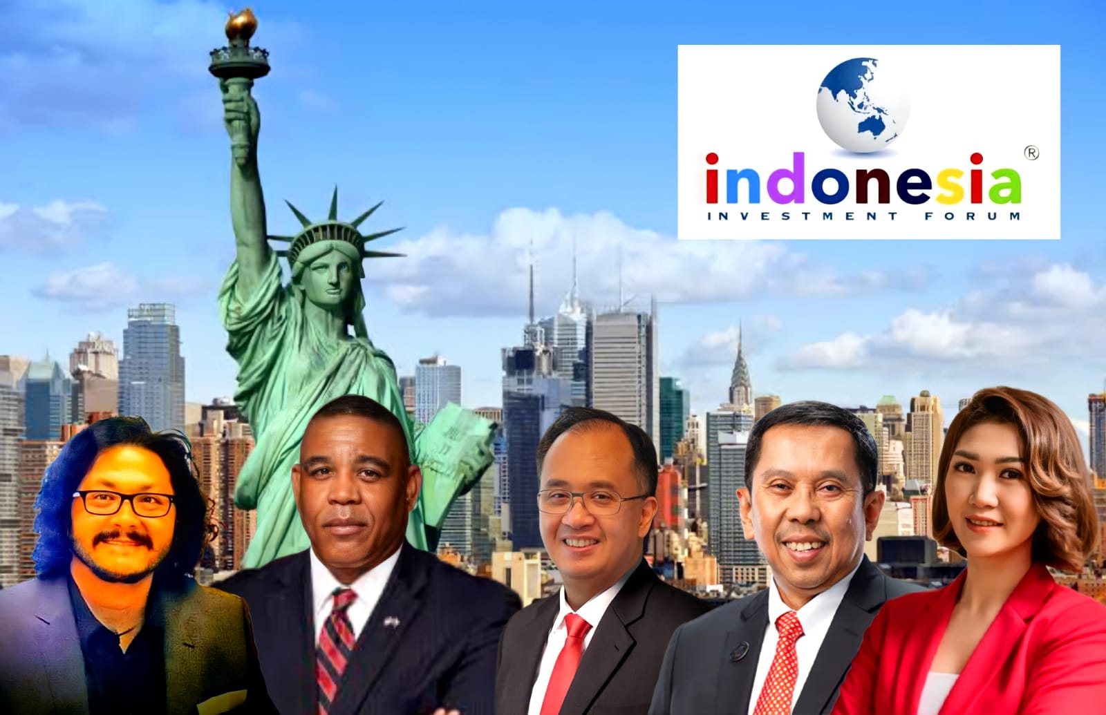 Para pembicara pada Indonesia Investment Forum By Sector Series secara rutin di Singapura, Hongkong, dan New York, AS. 