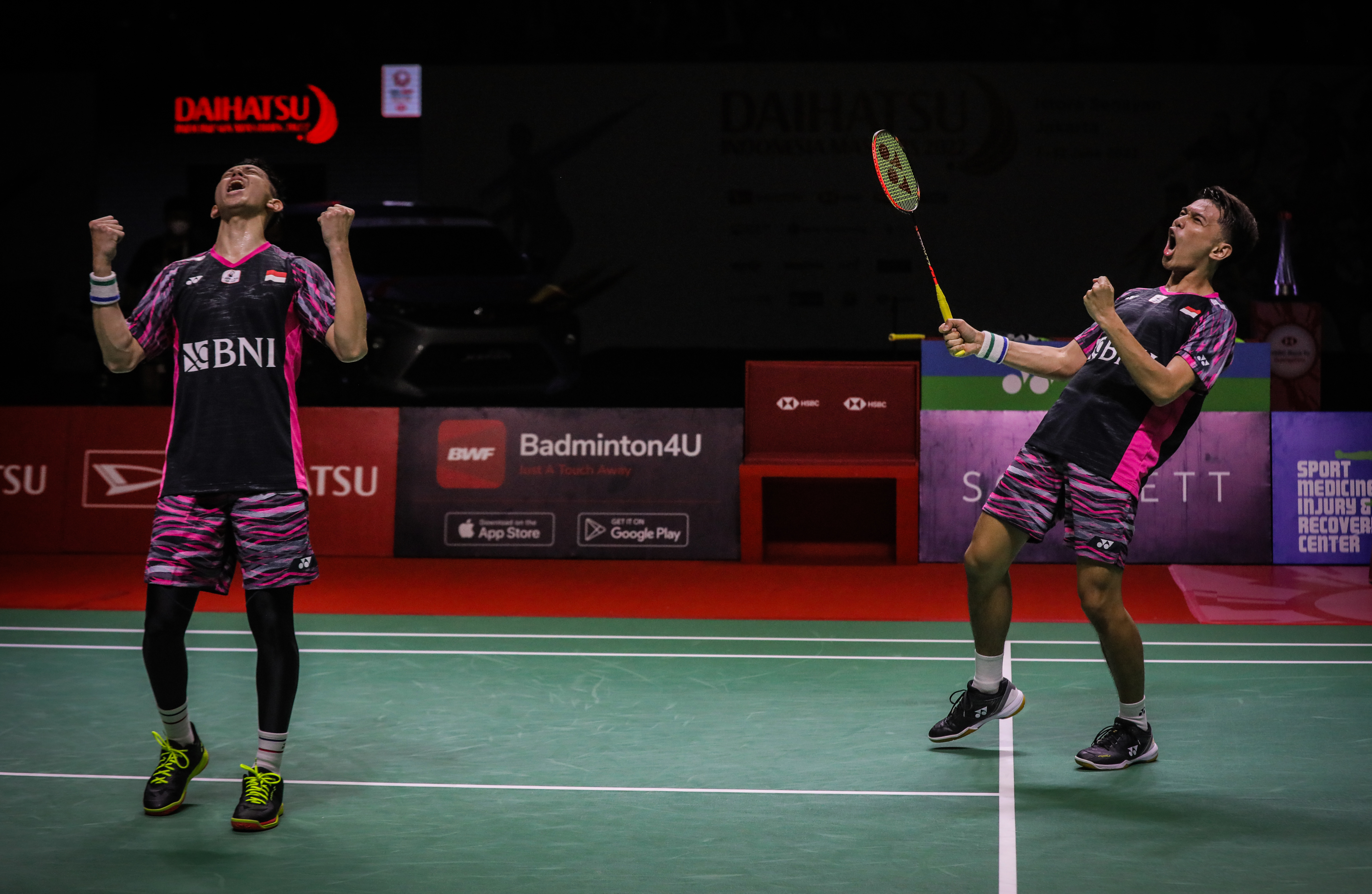 Ganda putra Indonesia Fajar Alfian/Muhammad Rian Ardianto