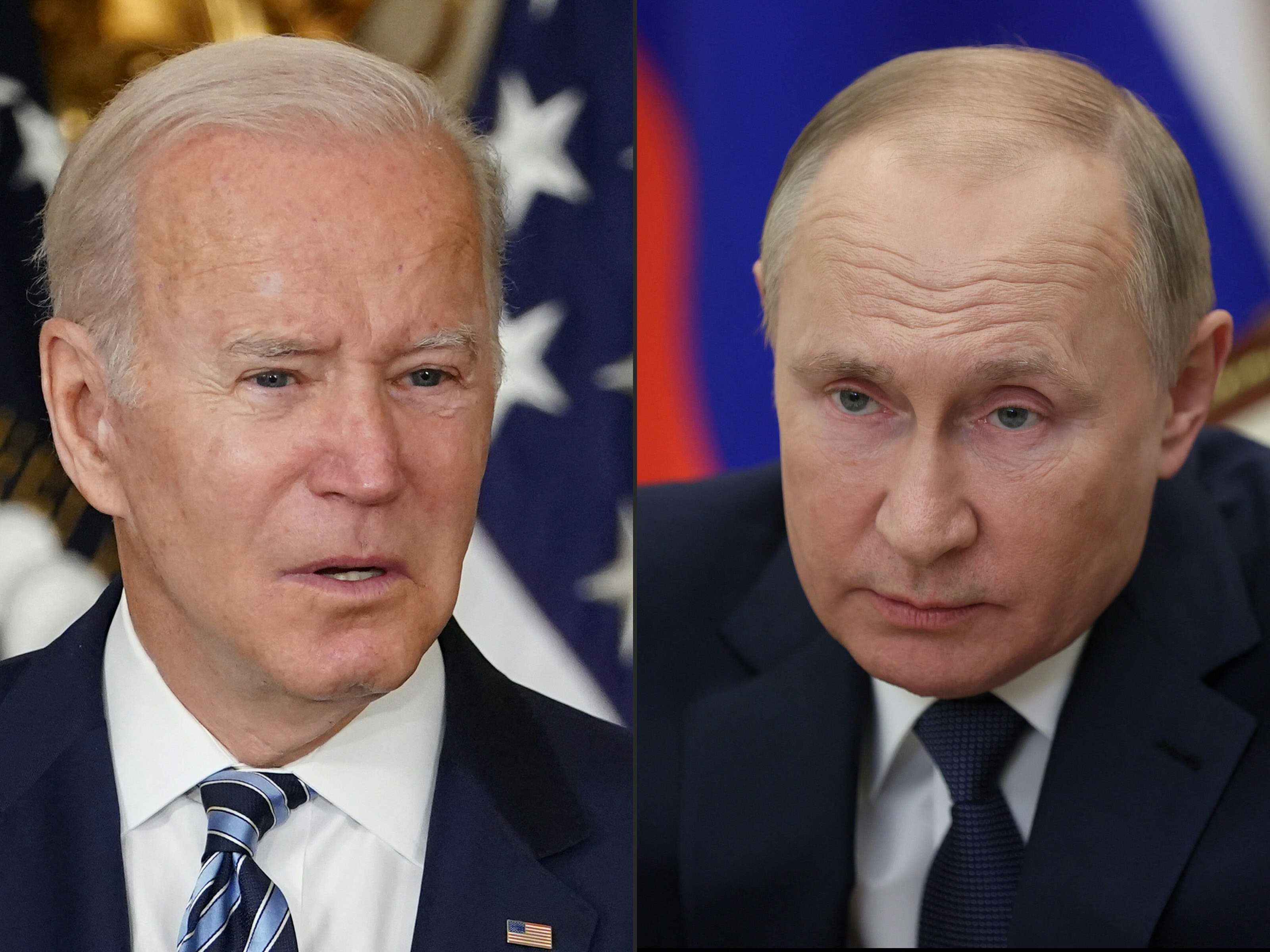 Presiden Rusia Vladimir Putin memperingatkan Presiden AS Joe Biden ikut campur AS dan Barat di Ukraina akan memperkeruh konflik.