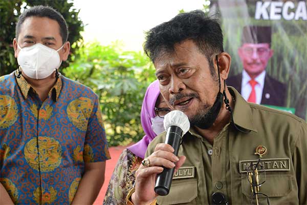 Menteri Pertanian (Mentan), Syahrul Yasin Limpo