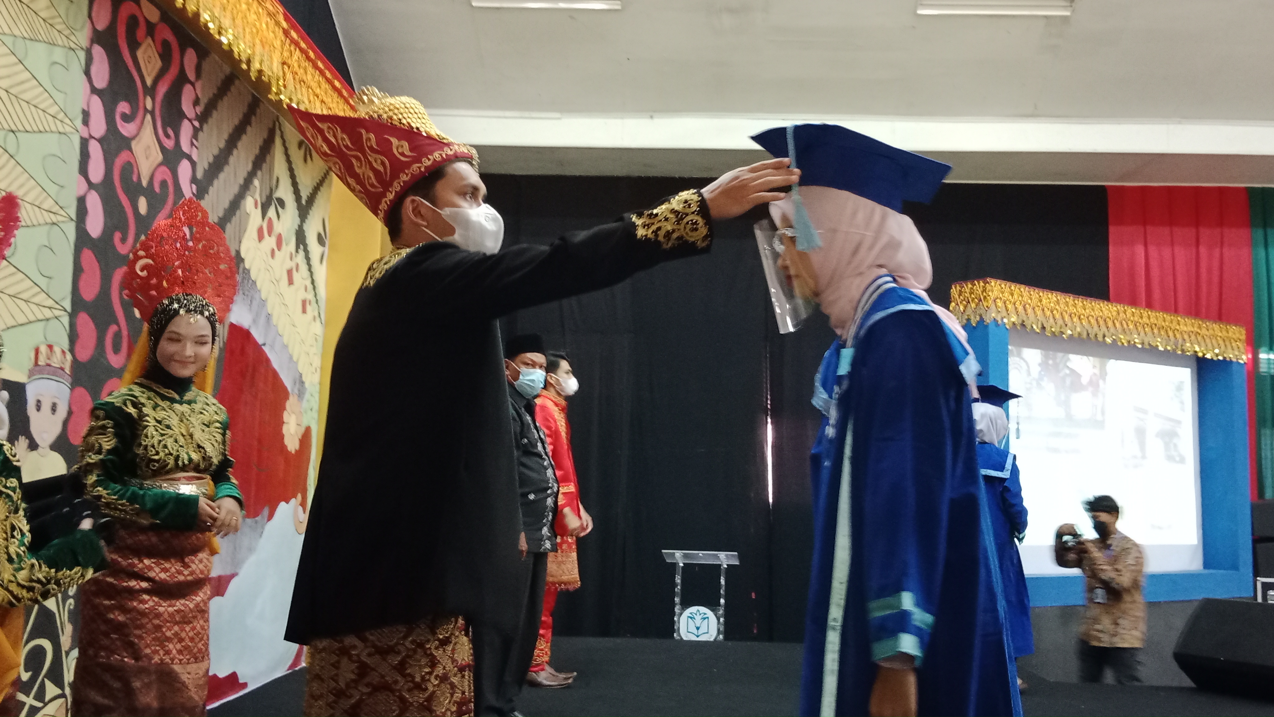 Prosesi wisuda siwa Sekolah Sukma Bangsa Pidie