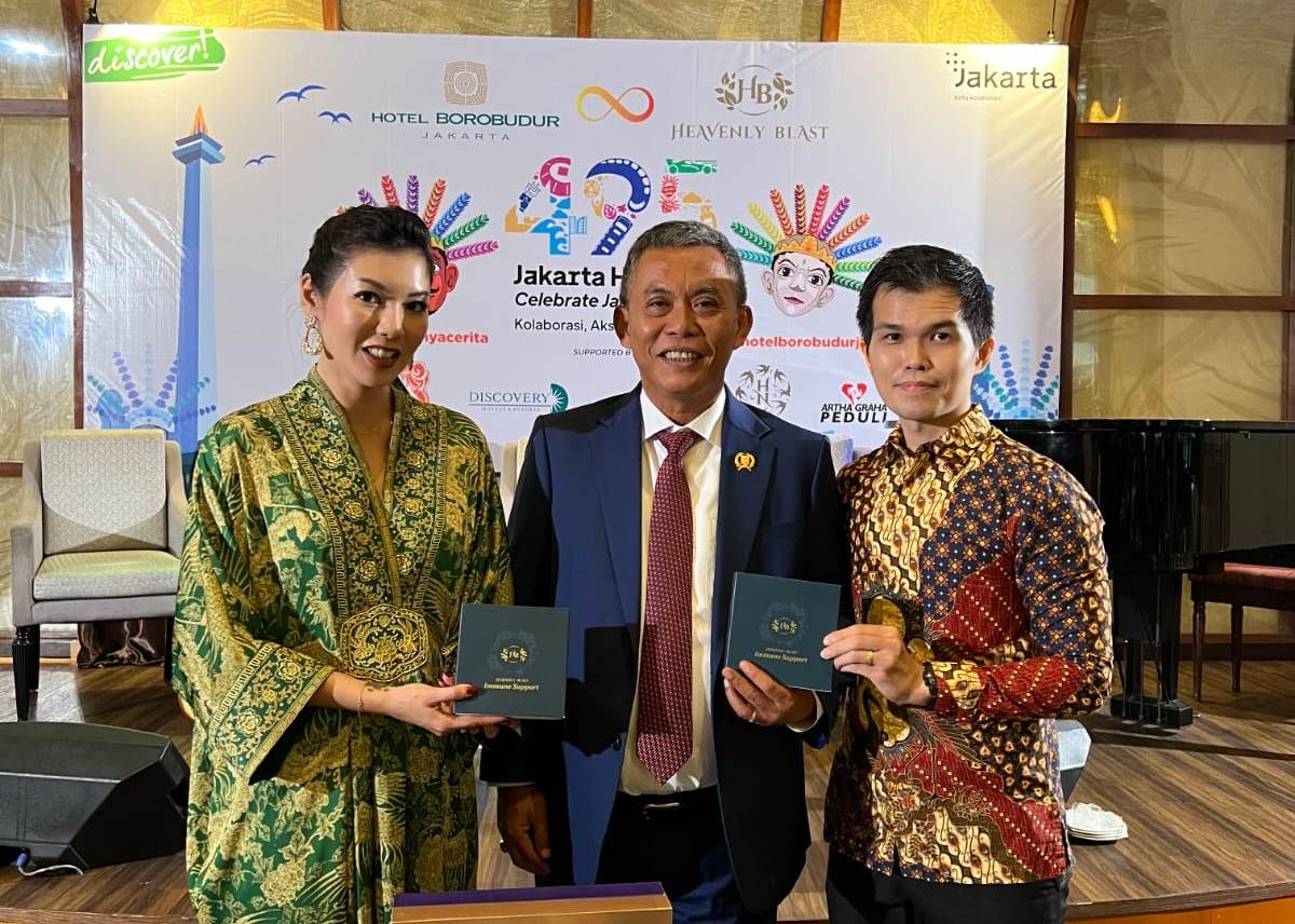 Launching produk lokal ekstrak burung walet Heavenly Blast Immune Support di Jakara.