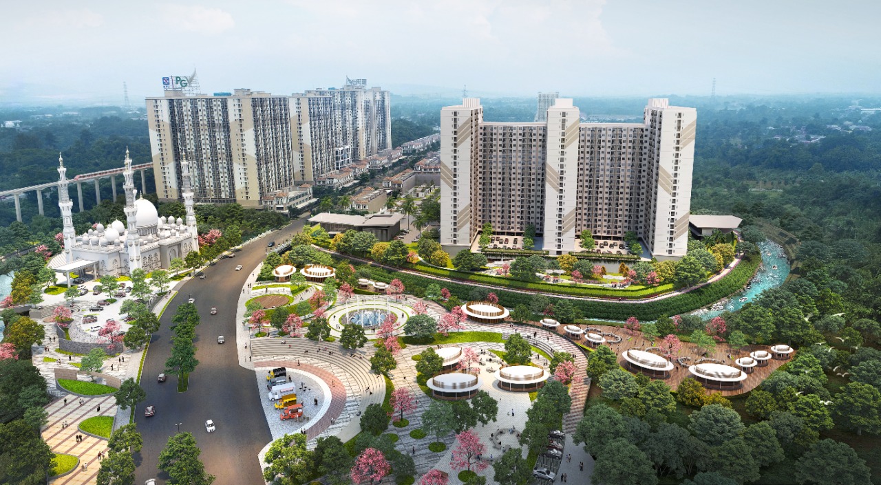 Podomoro Golf View (PGV) yang berada di Gunung Putri, Kabupaten Bogor, Jawa Barat.