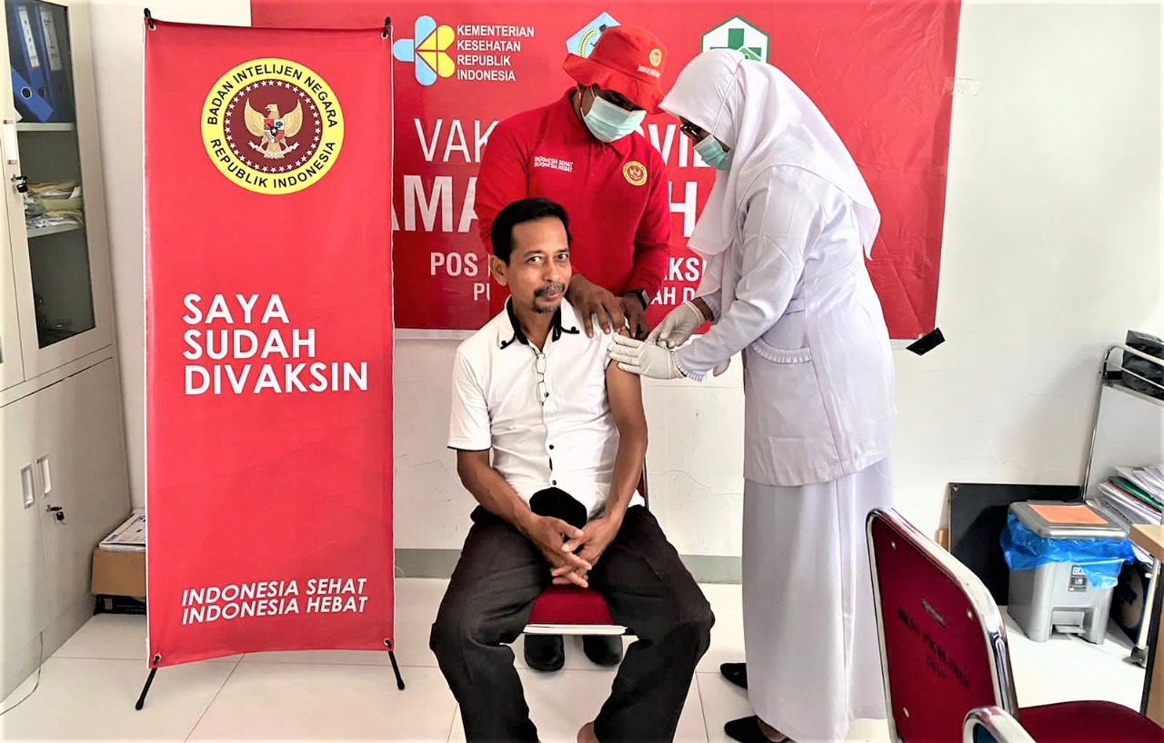 BIN Aceh terus mrnggencarkan vaksinasi covid-19 di 20 Kabupaten/kota