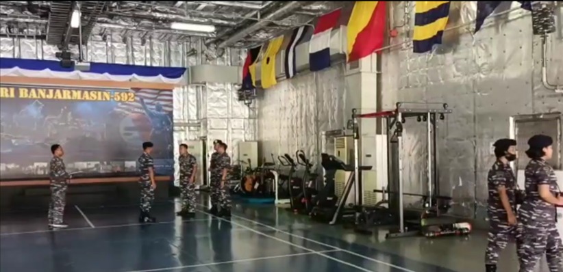 KRI Banjarmasin 592 Disulap Jadi Hotel Terapung