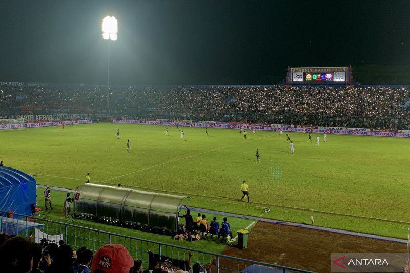 Laga Arema Fc vs Persikabo 1973 di Piala Presiden 2022