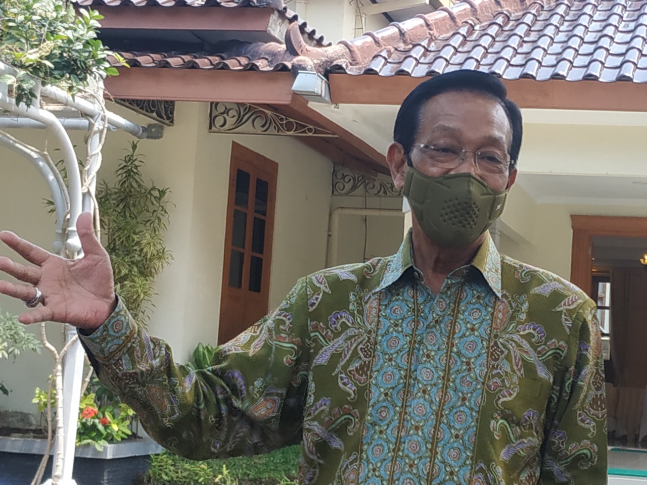 Gubernur Daerah Istimewa Yogyakarta Sri Sultan Hamengkubuwono X.