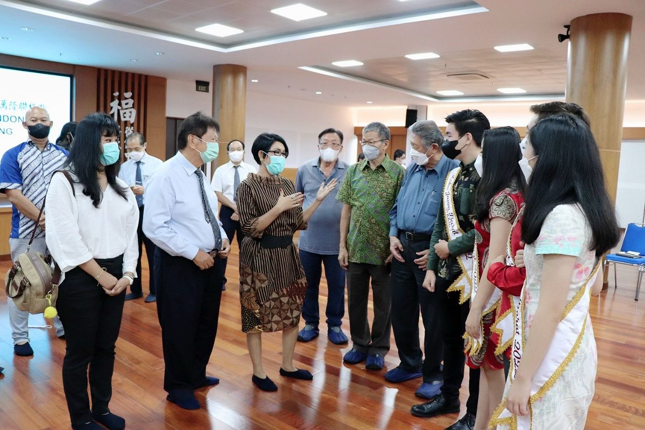 Silaturahmi pengurus Apindo Jawa Barat dan Yayasan Buddha Tzu Chi