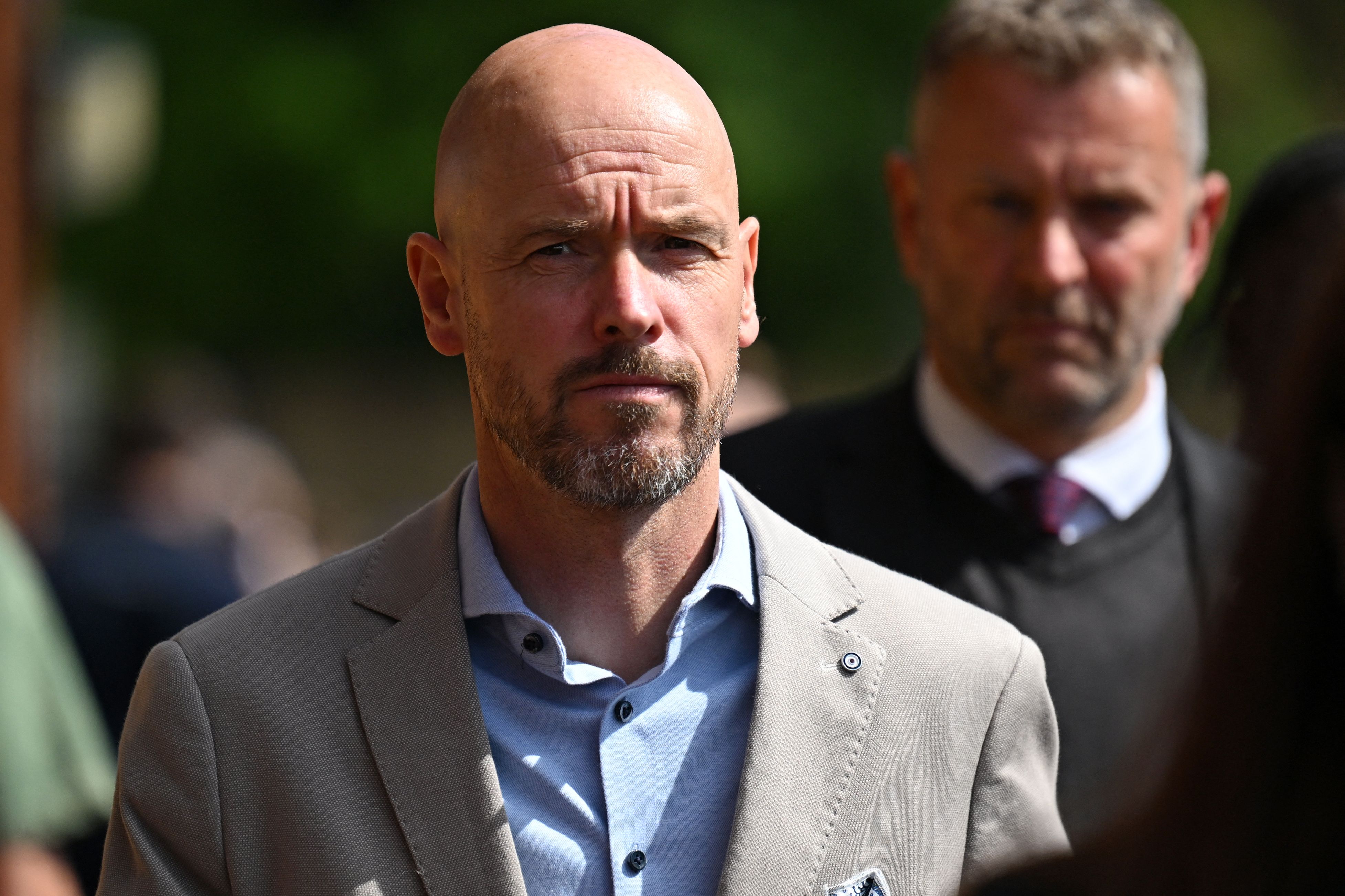 Pelatih Manchester United Erik ten Hag