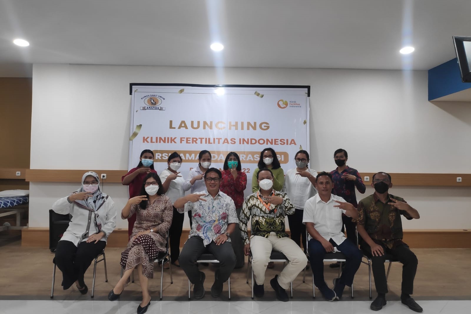 Klinik Fertilitas Indonesia di RSU Amanda Berastagi. 