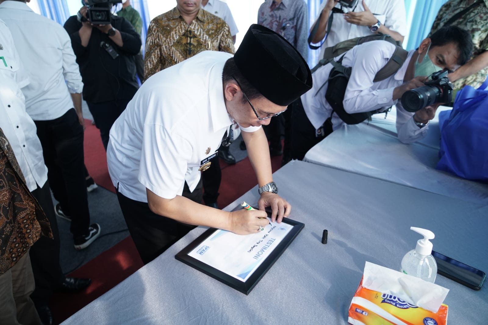 SPAM Tanah Merah Siap Alirkan Air 200 Liter Per Detik