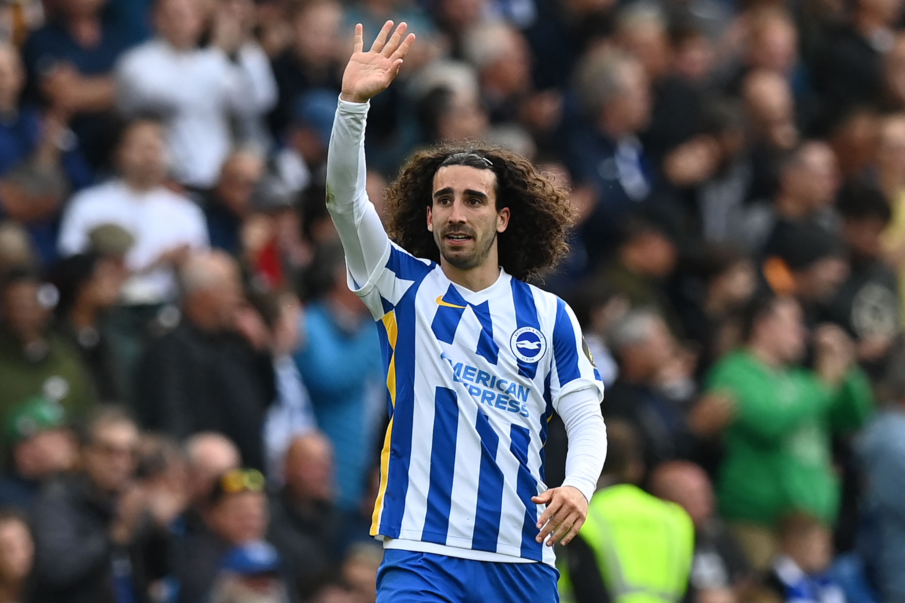 Bek Brighton and Hove Albion Marc Cucurella