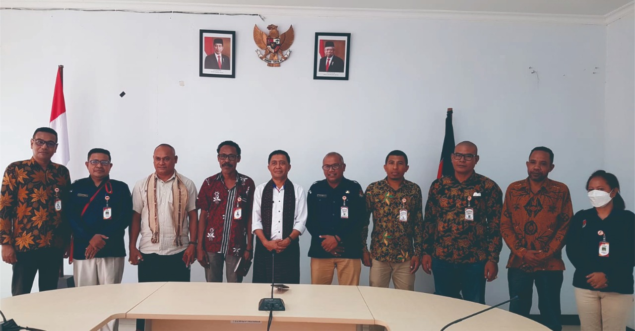 Pengurus KPU Lembata sesuai bertemu Pj Bupati Lembata