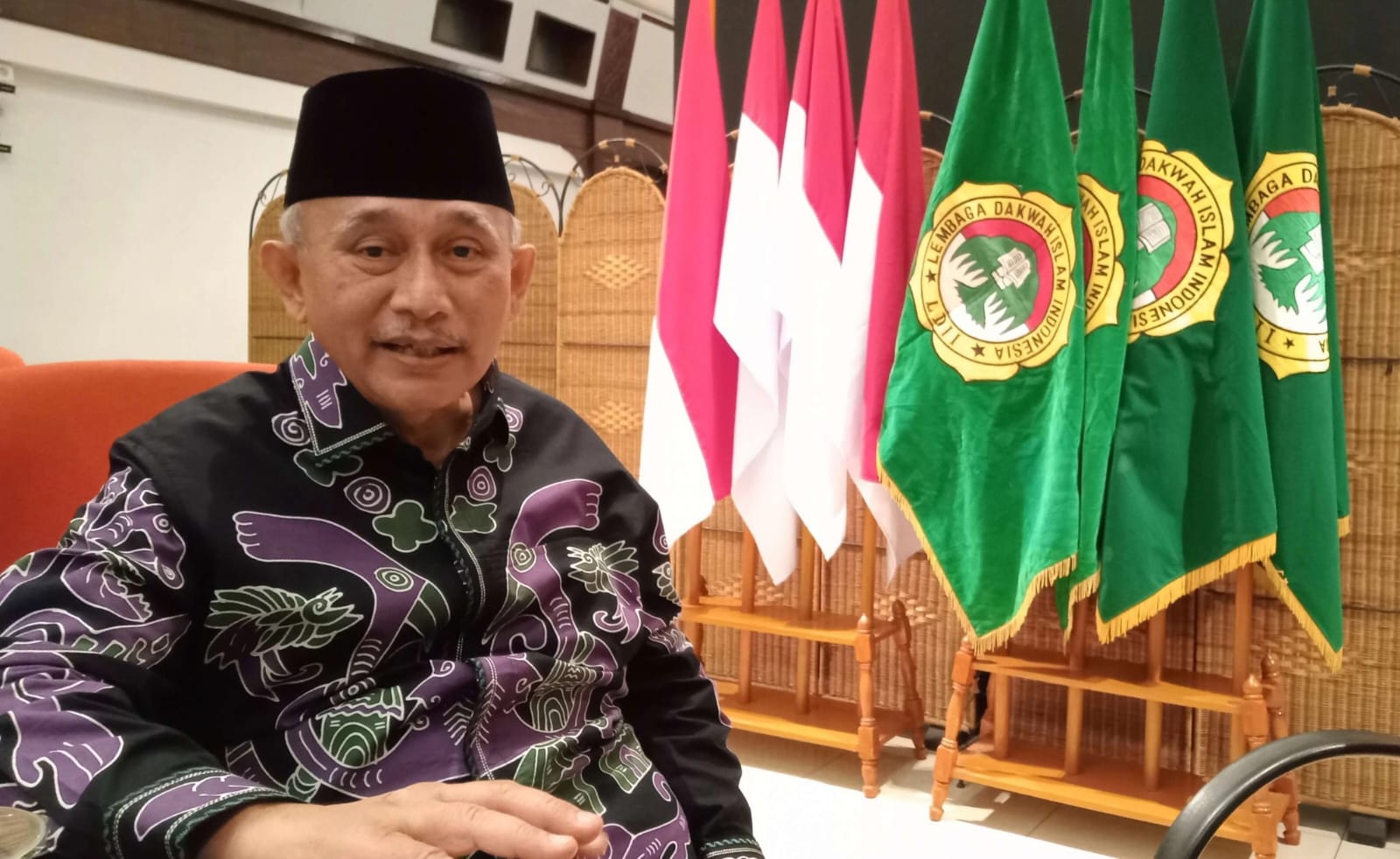 Ketua Umum DPP LDII, KH Chriswanto Santoso.