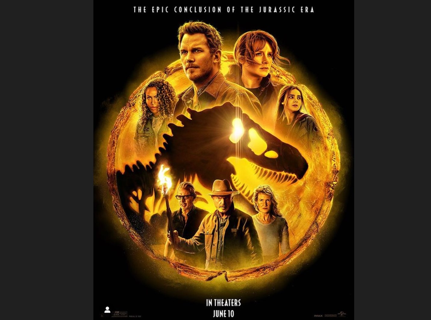 Poster film Jurassic World Dominion