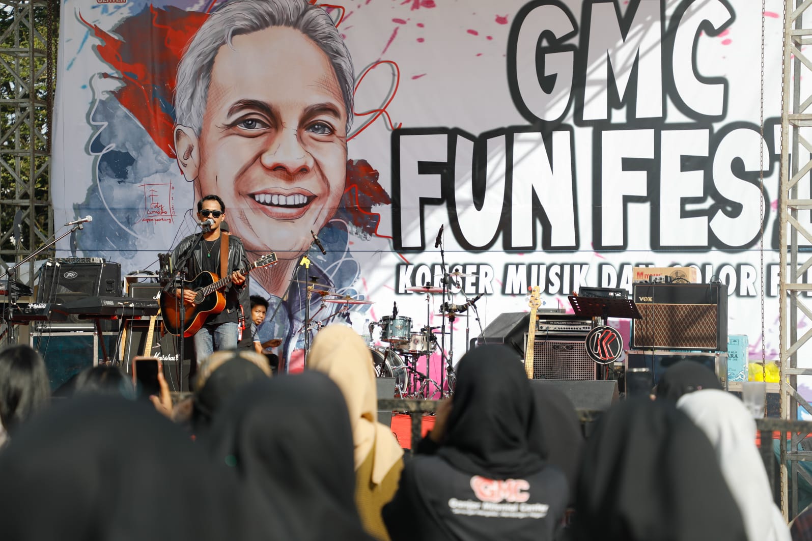 GMC Fun Fest di Lapangan Sepak Bola Universitas IBA, Jalan Mayor Ruslan, Ilir Timur, Kota Palembang, Sumsel, Minggu (26/6)