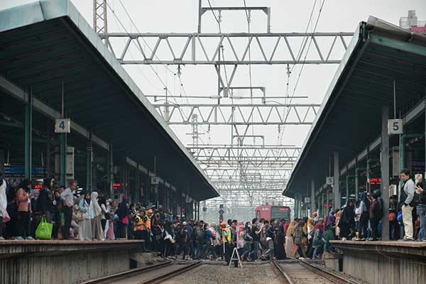 Stasiun Manggarai.