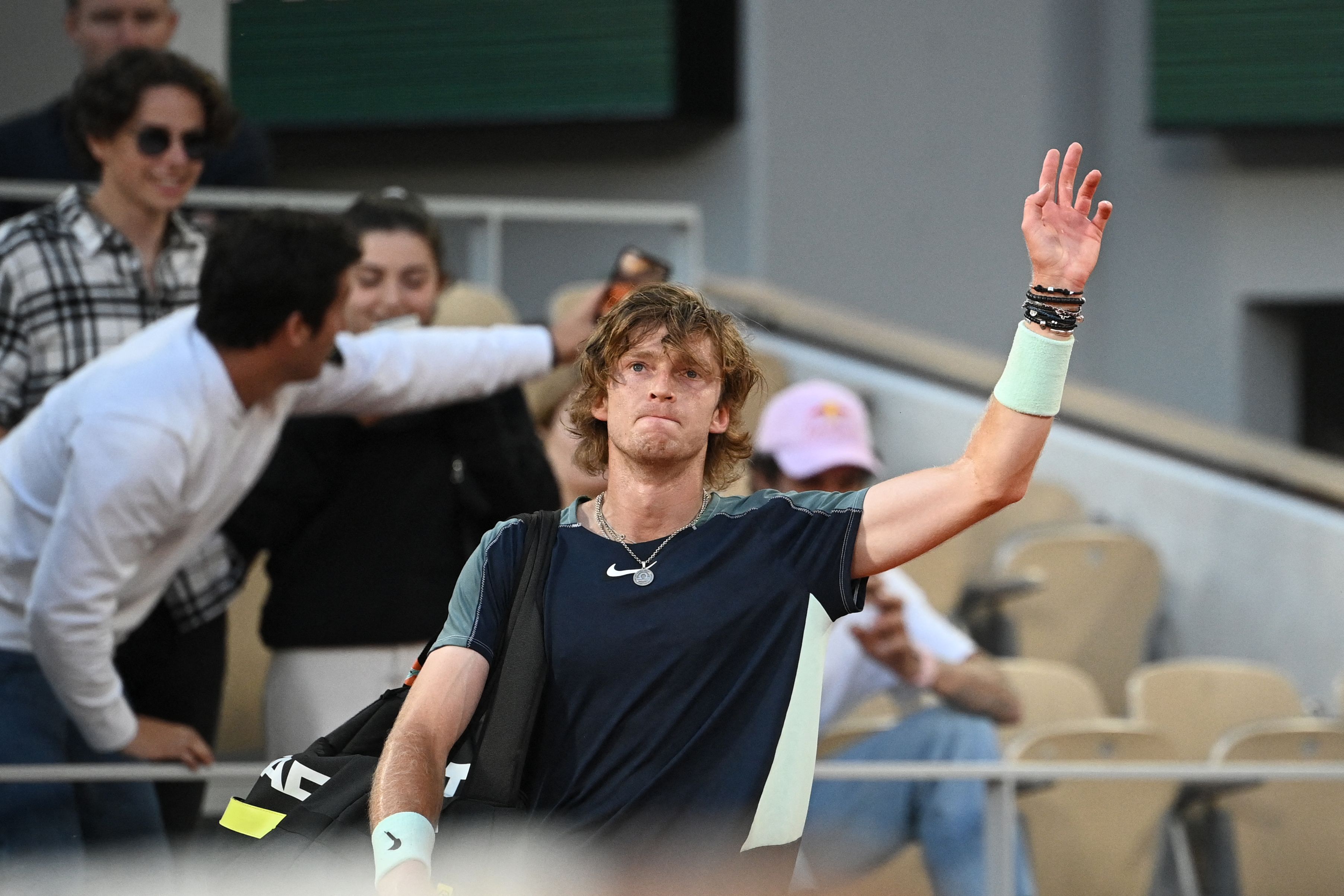 Petenis Rusia Andrey Rublev