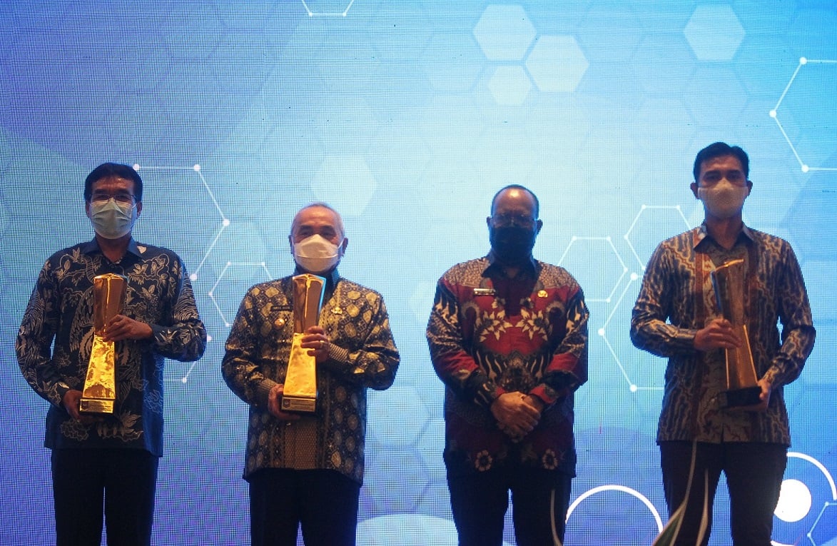 Pemberikan Penghargaan Batas Desa 2022 kepada DIY Kaltim, Sumsel, dan Jawa Barat