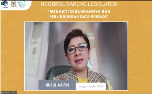 Anggota Komisi I DPR RI Nurul Arifin