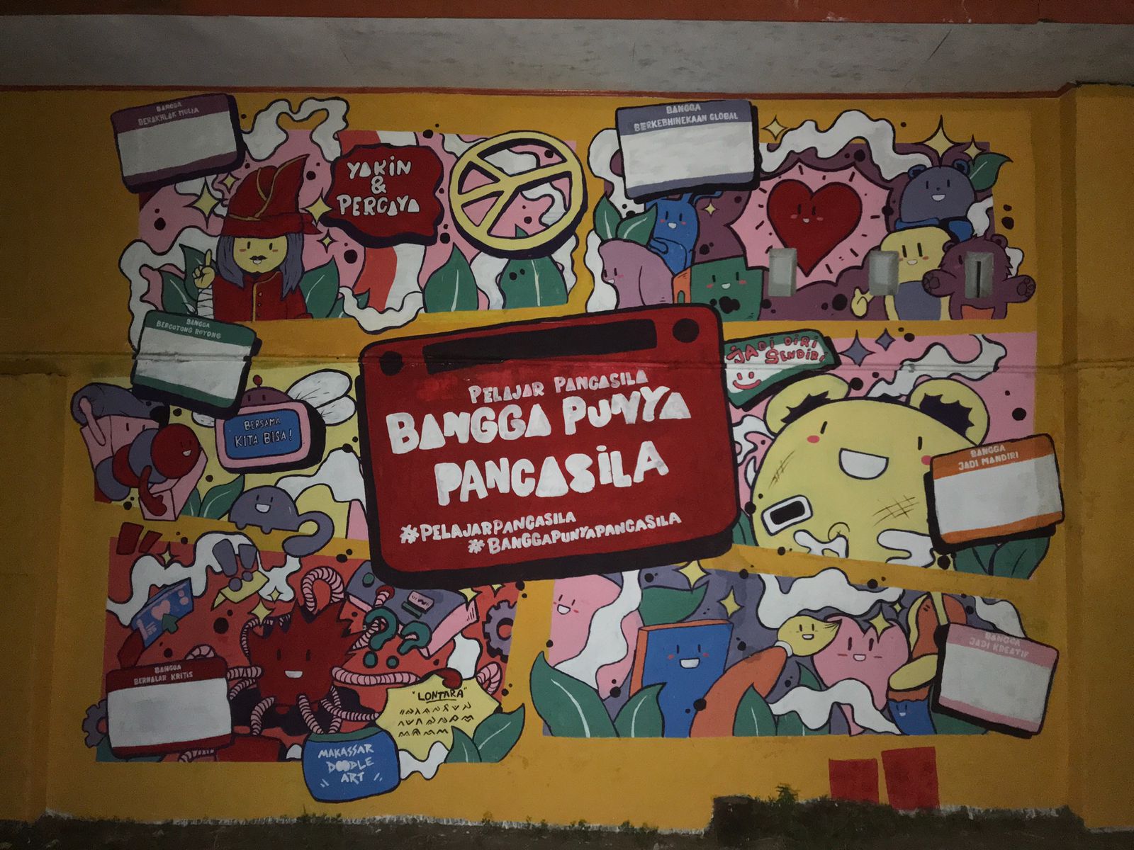 Seni Mural di Makassar, Sulawesi Selatan