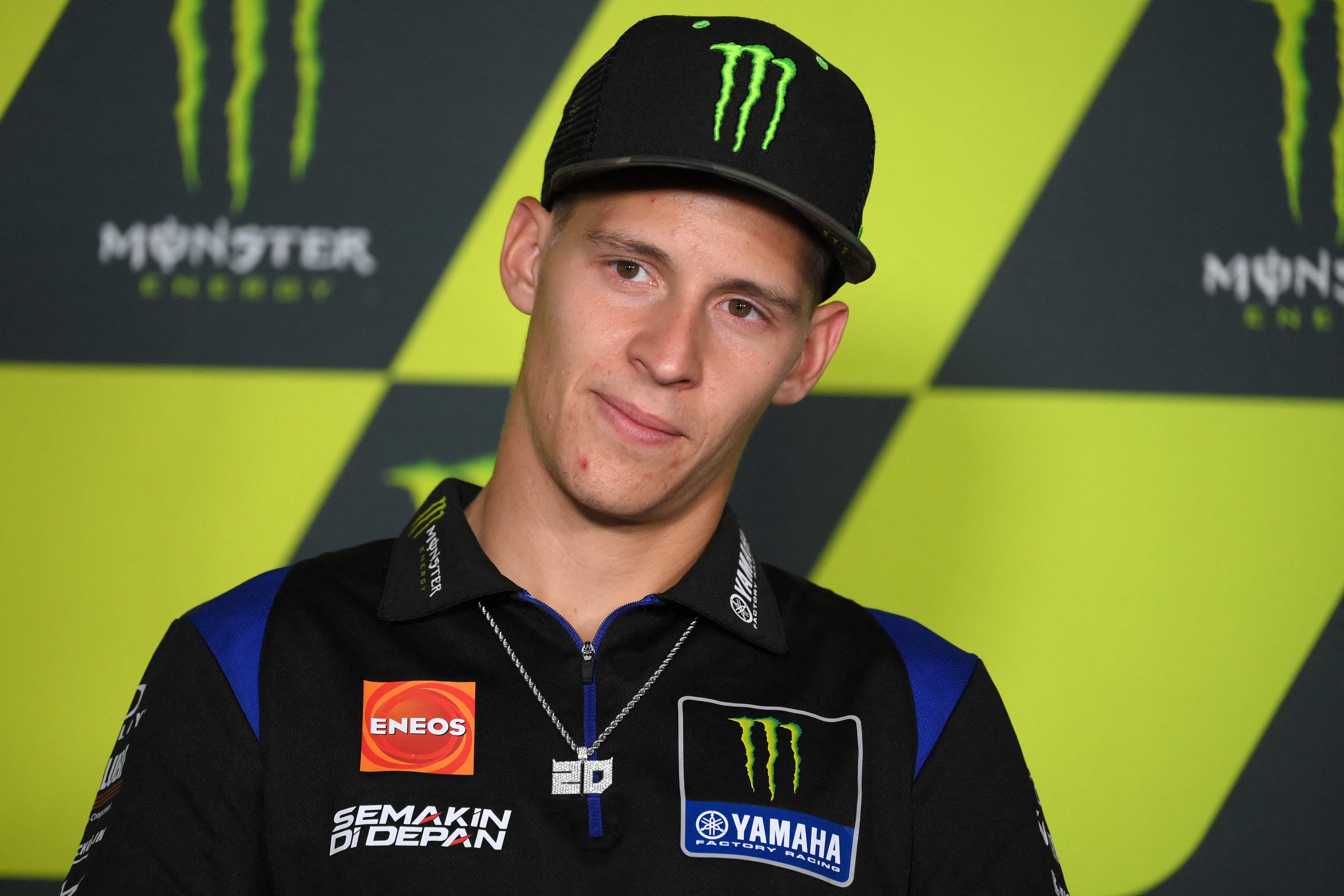 Pembalap Yamaha Fabio Quartararo