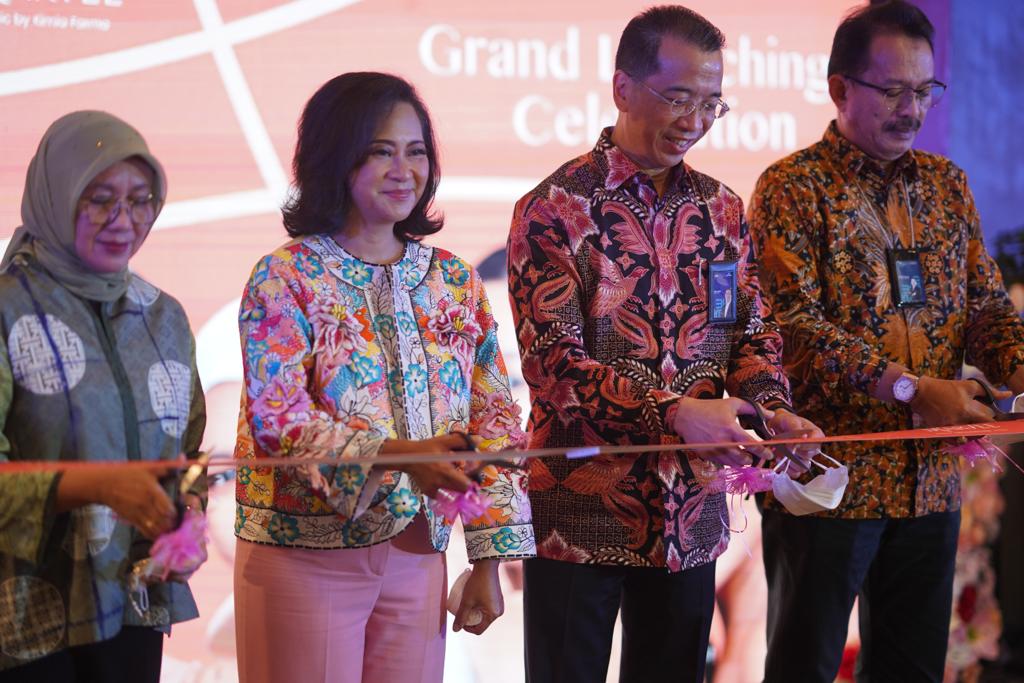 Gelaran Grand Launching Marvee Clinic by Kimia Farma di Jakarta pada Kamis (16/6)