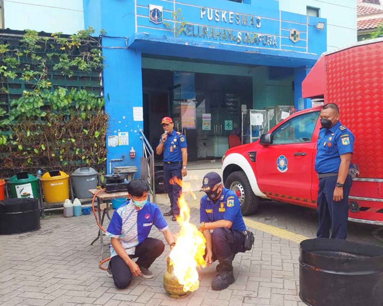 CKB Group menggelar program CSR dalam bentuk Pelatihan Kesehatan dan Keselamatan Kerja (K3) di Kelurahan Sukapura, Cilincing, Jakarta Utara